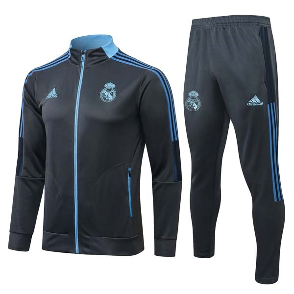 Trainingsanzug Real Madrid 2022 Grau Blau